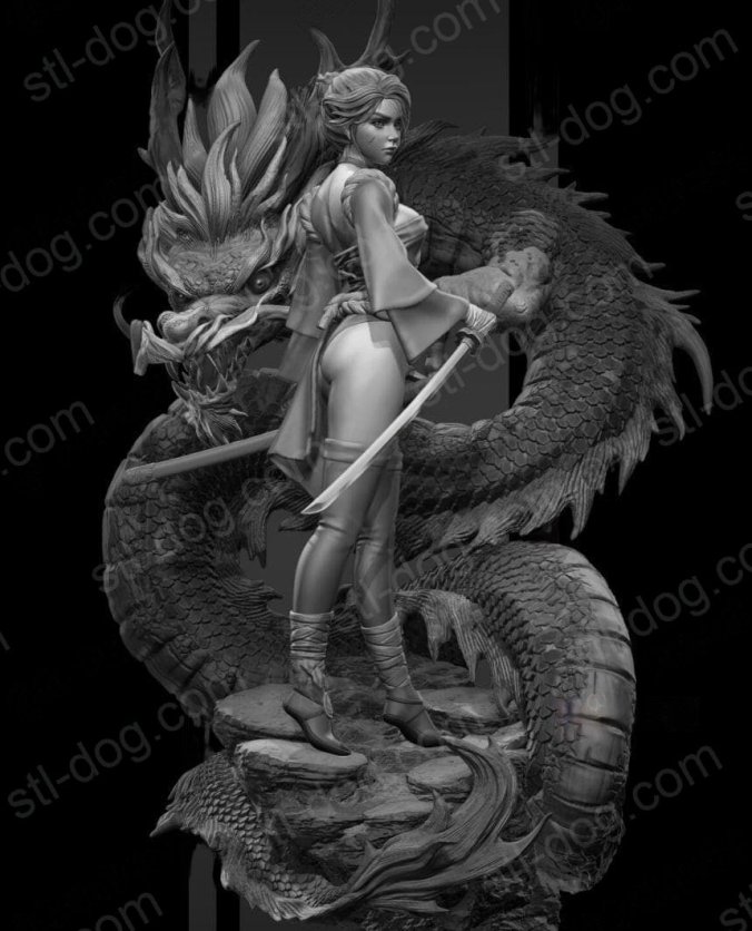 龙政宗  最终幻想 XIV 3D打印图纸